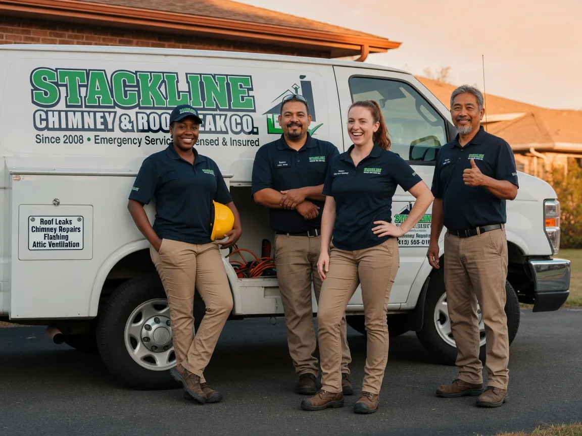 Chimney flashing repair company in Pulaski, MS
